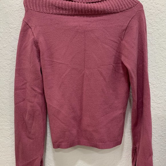 X.O.X.O Womens Sweater Turtle Neck Knit Size Large - Picture 4 of 7
